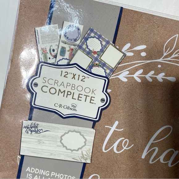 C.R. Gibson 12X12 Complete Scrapbook Wedding Scrapbook - Picture 4 of 14